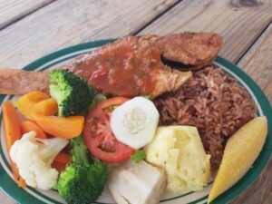 The Captain's Table fish meal