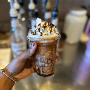 Cafe Bella iced drink